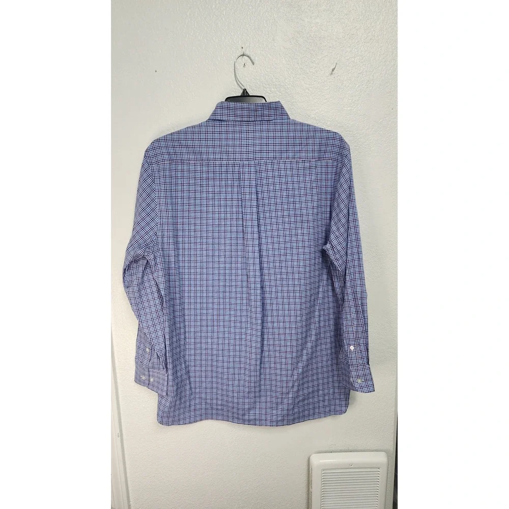Daniel Cremieux Button Down Shirt Mens Large Blue‎ NWT
